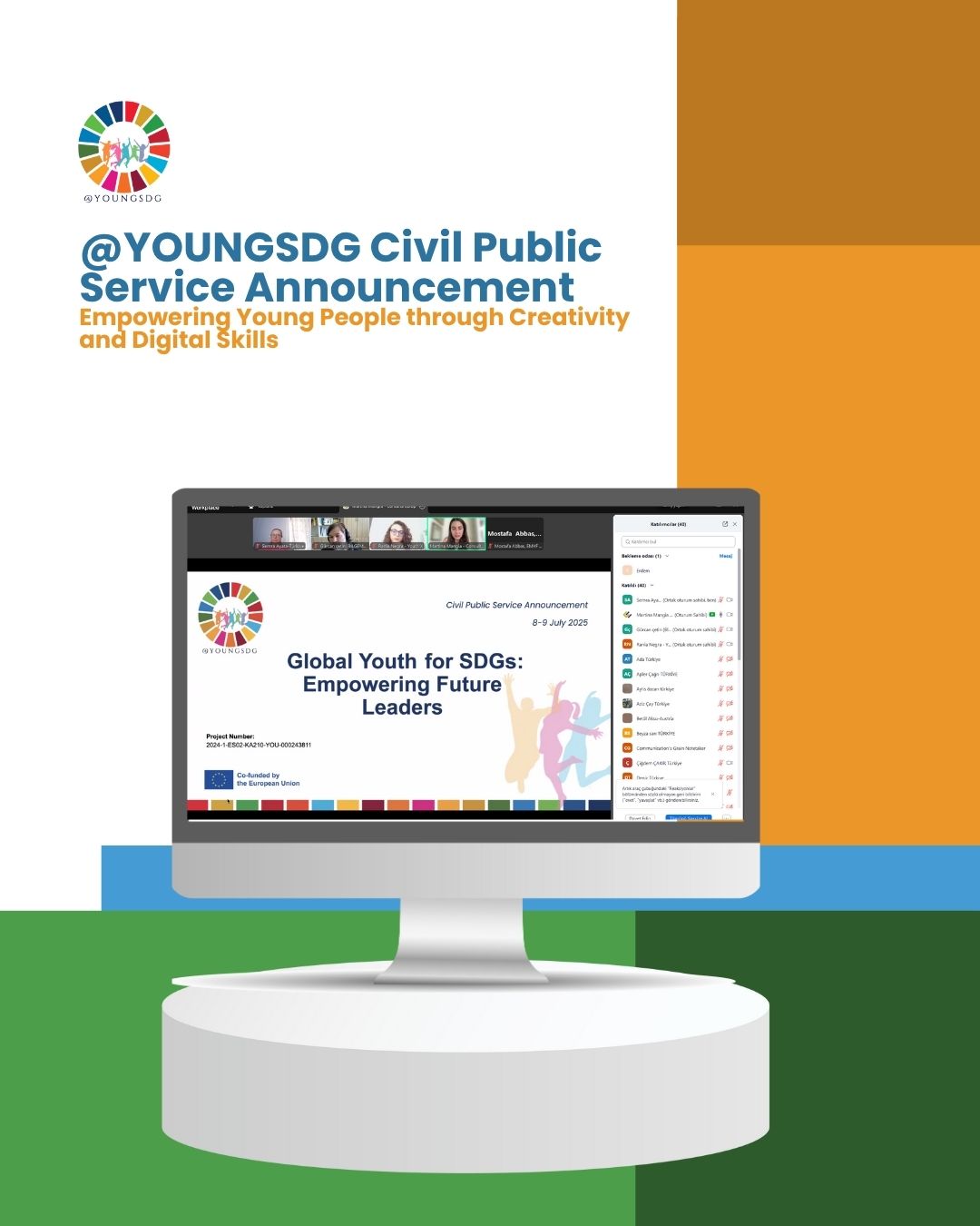 @YOUNGSDG Civil Public Service Announcement: Empowering Young People through Creativity and Digital Skills